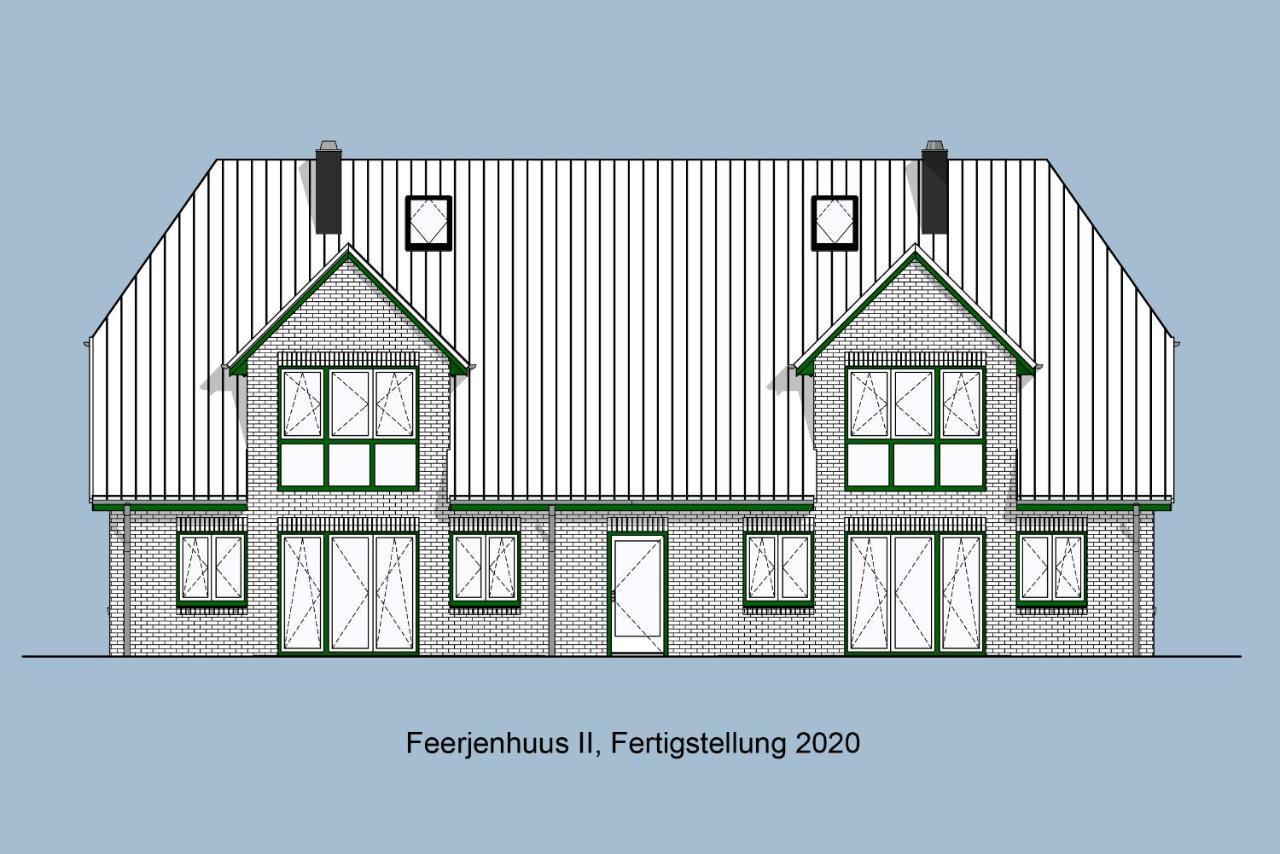 Vogelzug, Ferienwohnung Fuer 4 Persoen - Erwachsene Oder Kinder - In De Feerjenhusen Am Haubarg Von Vollerwiek, Fertigstellung April 2020 Extérieur photo