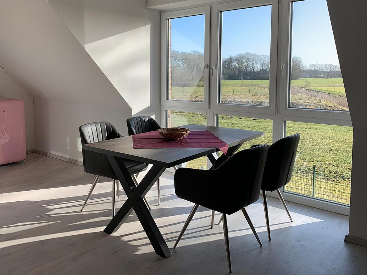 Vogelzug, Ferienwohnung Fuer 4 Persoen - Erwachsene Oder Kinder - In De Feerjenhusen Am Haubarg Von Vollerwiek, Fertigstellung April 2020 Extérieur photo